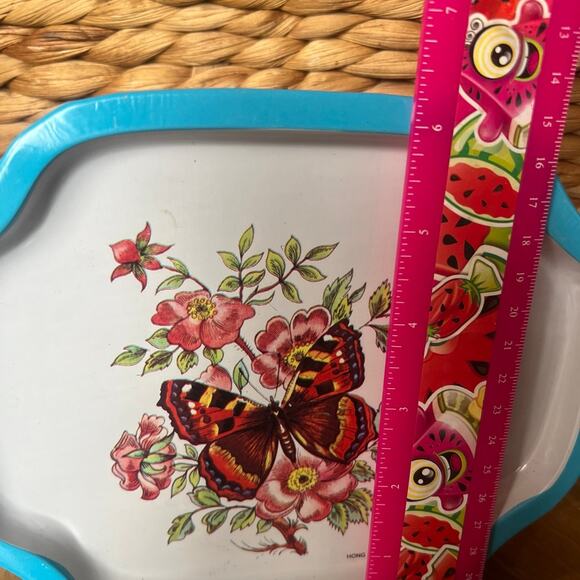 Tin Butterfly tray - Picture 3 of 7